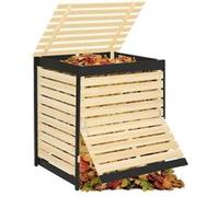 IDMarket - Bac de compostage en Bois 500L