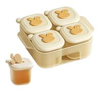 Bac de congélation pour aliments en cubes Récipient pour purée de viande