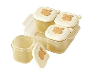 Bac de congélation pour aliments en cubes Récipient pour purée de viande