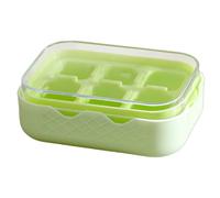 Bac de congélation pour aliments pour bébé, moules à cocktail - Cube Maker - Bac à glace avec couvercles - Congélateur flexible et facile à libération rapide Support sûr pour les amateurs de cuisine à