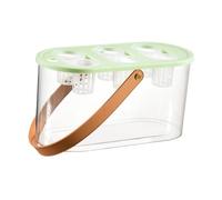 Bac de culture hydroponique d'intérieur Mini aquarium 6 trous Système hydroponique pour planter des légumes à la maison - Vert