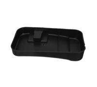 Bac de Dégivrage Réfrigérateur Compresseur Plastique Noir 17x10x3 Cm