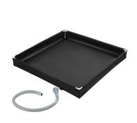 Bac de Douche Camping - Plateau De Douche Portable Pliant - Plateau de Bain avec Système de Drainage pour Caravane Randonnée Camping Tente