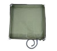 Bac De Douche Pliable Bassin Extérieur avec Enclos pour Douche de Camping