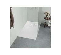 Bac de douche SMC Blanc 100 x 70 cm