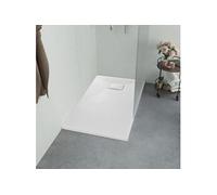 Bac de Douche Receveur de Douche Rectangulaire Salle de Bain Maison Intérieur Trou de Drain Standard de 9 cm SMC 144768
