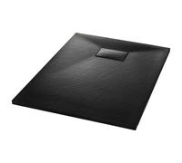 Bac de douche SMC Noir 100 x 70 cm
