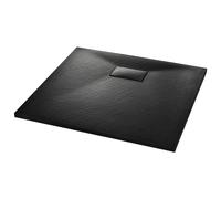 Bac de douche SMC Noir 90 x 80 cm