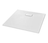 Bac de Douche - VIDAXL - Rectangulaire - SMC Blanc - 90x90 cm - Antidérapant Blanc G
