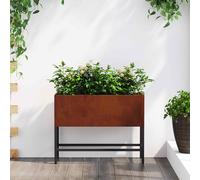 Bac de jardin surélevé Cache-pot d'extérieur Jardinière terrasse moderne vidaXL
