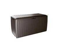 Bac de jardinage 290 litres Prosperplast Boxe Planche en plastique de couleur ocre foncé 116,6 x 47 x 59,5 cm