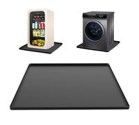 Bac de lavage en silicone étanche pour machine à laver, sèche-linge, lave-vaisselle, réfrigérateur, climatisation - 60 x 60 cm