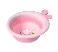 Bac de lavage pliable - pour bébé, bac portable, seau de nettoyage léger pour nourrissons, roue de bain durable, organisateur multi-usages, pour l'hygiène quotidienne