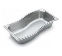 Bac de Présentation Intérieur pour Buffet GN 1/3 - H 65 à 100 mm - Pujadas - 100 mm250 cl inox