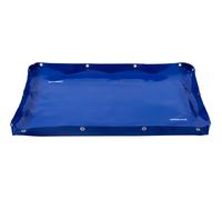 DerBlaue® Bac de récupération d'huile Pliable pour Atelier et Chantier, Protection Robuste Contre Les fuites pour Eau Sale et Huile
