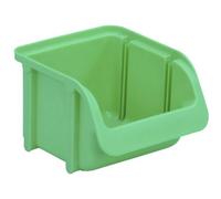Bac de rangement 0.46 l Alutec 671400 (l x h x p) 115 x 100 x 75 mm vert 1 pc(s)