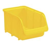 Bac de rangement 3 l Alutec 673200 (l x h x p) 240 x 145 x 125 mm jaune 1 pc(s)