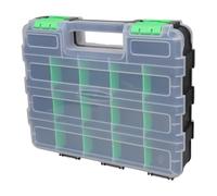 Bac de rangement à vis portable, boîte d ' organisation multi-compartiments pour vis, pièce, matériel en plastique, mallette de rangement pour bijoux, outil à poignée ergonomique