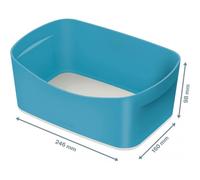 Bac de rangement A5 compatible alimentaire My Box Cosy - Bleu