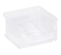 Allit 456260 Bac à bec ProfiPlus Box 1 (l x H x P) 100 x 60 x 100 mm transparent