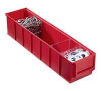 Allit Bac de rangement 456541 (L x l x H) 91 x 400 x 81 mm rouge 1 pièce