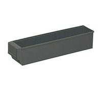 Bac de rangement Alutec 66029 (L x l x H) 400 x 91 x 81 mm gris foncé 1 pc(s)