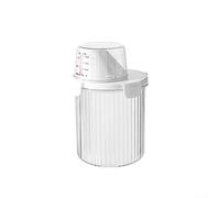 Bac de rangement compact avec tasse à mesurer pour une distribution facile des ingrédients secs (petit)