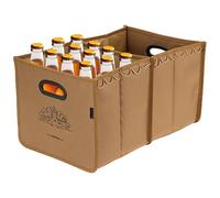 Bac de rangement de camping, boîte fourre-tout pliable | Boîte de transport de camping de grande capacité, boîte fourre-tout utilitaire avec poignées pour pique-nique, plage