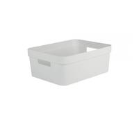Bac de rangement design 12 litres EDA - Blanc