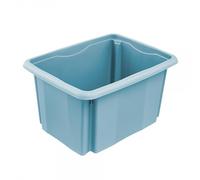 Bac de rangement élégant coloré 15 litres - Bleu
