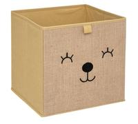 Bac de rangement enfant motif animal 29x29cm - Atmosphera createur d'interieur