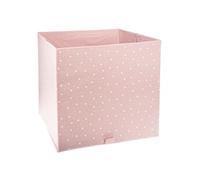 Atmosphera - Bac de rangement Étoile - 29 x 29 cm - Rose