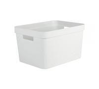 Bac de rangement moderne 18 litres EDA - Blanc