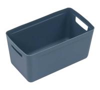 Bac de Rangement moderne avec poignées 5 litres - Bleu