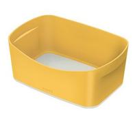 Bac de rangement My Box Cosy, A5, jaune/gris clair