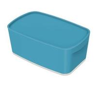 Bac de rangement My Box Cosy, long, bleu