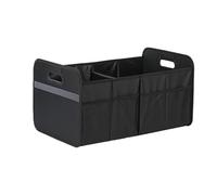 Bac de rangement pliable pour coffre de voiture - 56 l - Accessoires d'intérieur automobile pour camping-car, voyage, siège arrière, camion, plage, camping, remorque, voyage, pique-nique