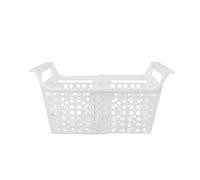 Bac de Rangement pour Congélateur, Matériau PP Endurant, Extensible, Haute capacité de Charge, Accessoire de Panier de Congélateur Facile à Nettoyer pour L'organisation de la