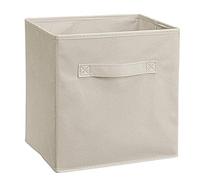 Bac de rangement pour étagères, organisateur de cubes de rangement en tissu pliable avec des paniers de stockage de bureau adaptés au stockage (couleur: C, taille: 28x28x28cm) (C 28x28x28cm) Aqiong