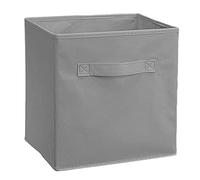 Bac de rangement pour étagères, organisateur de cubes de rangement en tissu pliable avec des paniers de rangement de bureau adaptés au stockage (couleur: C, taille: 28x28x28cm) (B 28x28x28cm) Aqiong