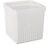 Bac de rangement SEOUL BASKET XL, PP, blanc
