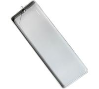 Bac De Récupération De Climatiseur Extérieur en Acier Galvanisé, Bac D’égouttage Universel De Collecteur D’Eau De Condensat, Bac De Récupération De Condensat De, 121 * 24cm