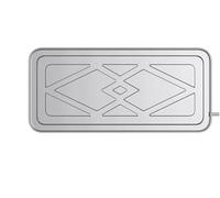 Bac de récupération de condensat avec kit de tuyau de vidange d'huile, ajustement universel pour les systèmes de pompe à chaleur Mini-Split, installation facile et prévention des fuites