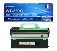 Bac de récupération de toner usagé compatible pour Brother WT229CL 50000 Pages NOPAN-INK