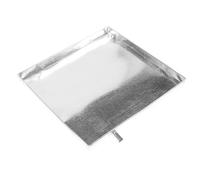 Bac de Récupération D'eau pour Climatiseur Portable, Drainage | Modèle 0,59 Pouce, Métal Galvanisé Argenté, Usage Intérieur et Balcon, Protège Sol et Façade