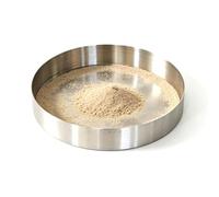 Bac de récupération d'eau Rond en Acier Inoxydable à Bords surélevés pour climatiseur, Lave-Linge, congélateur, système CVC, bac de récupération d'eau et de condensats (55 x 55 x 5 cm (22 x