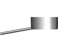 Bac de récupération des condensats avec évacuation sur le côté - simple paroi - Schräder Future EW 150 mm