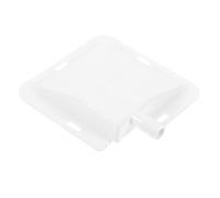 Bac de Récupération des Condensats Drainage Intégré, pour Climatiseur | Plastique Blanc, Grosse Ouverture en Entonnoir, Installation Facile, pour Unités et Condenseurs Hvac