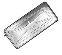 Bac de récupération des condensats en acier inoxydable pour climatiseur - Collecteur d'eau avec kit de raccordement et entonnoir pour une évacuation et une collecte efficaces des condensats.