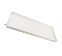 Bac de récupération des condensats pour climatiseur - Bac en plastique durable avec tuyau, conception monobloc moulée, résistant à la déformation, idéal pour les climatiseurs de fenêtre et l